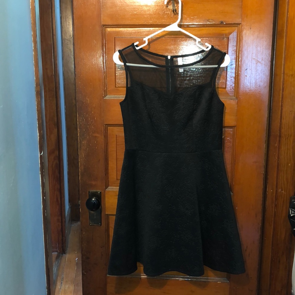 black dress